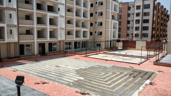  krishna-kunj-central-courtyard Krishna Kunj Central Courtyard Construction Status May-24