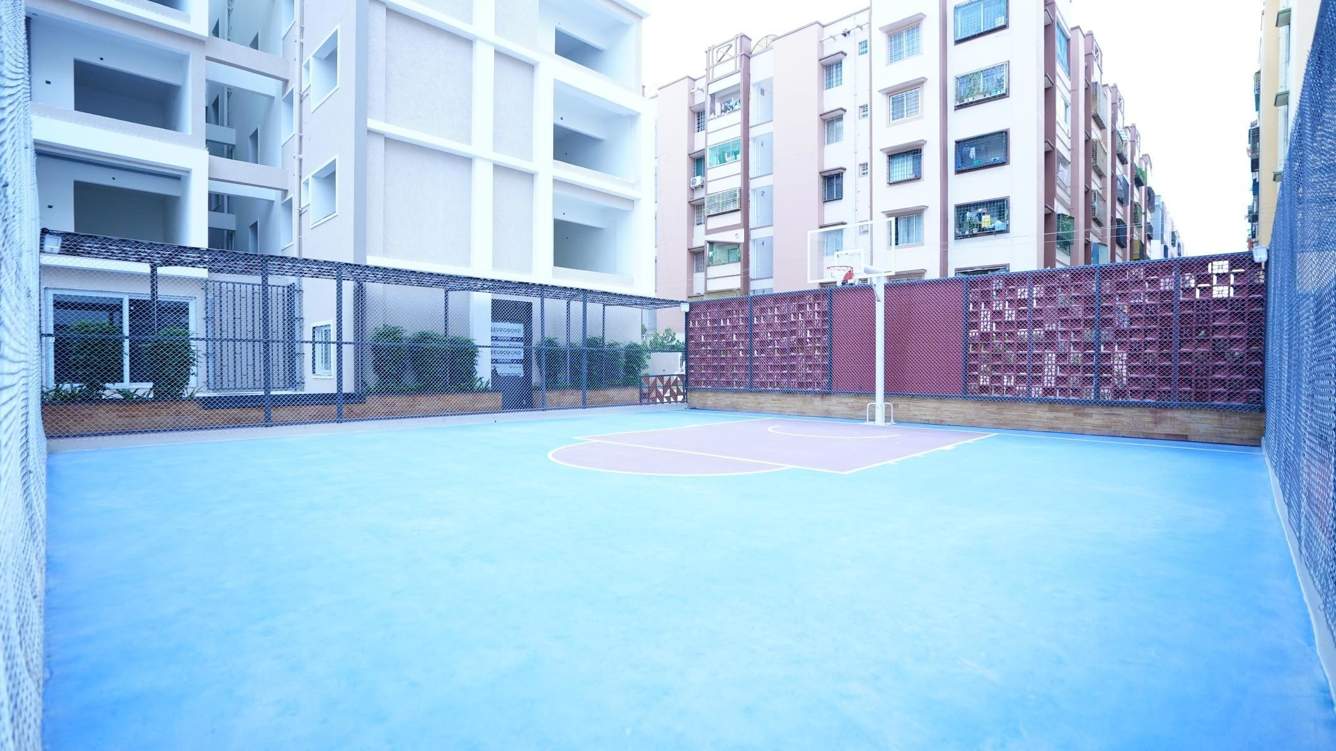  krishna kunj central courtyard Basketball Court