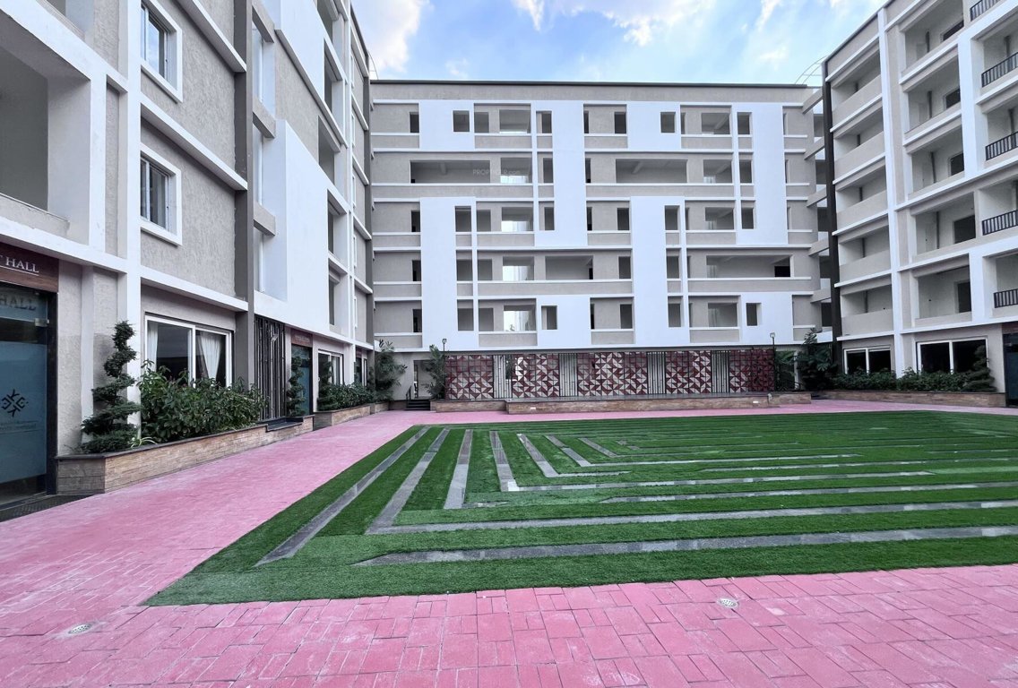  krishna kunj central courtyard Landscaped Gardens