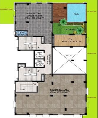  jai-vignaharta-chsl Jai Vignaharta CHSL Cluster Plan for 1st Floor