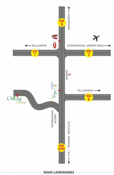  avenue Location Plan