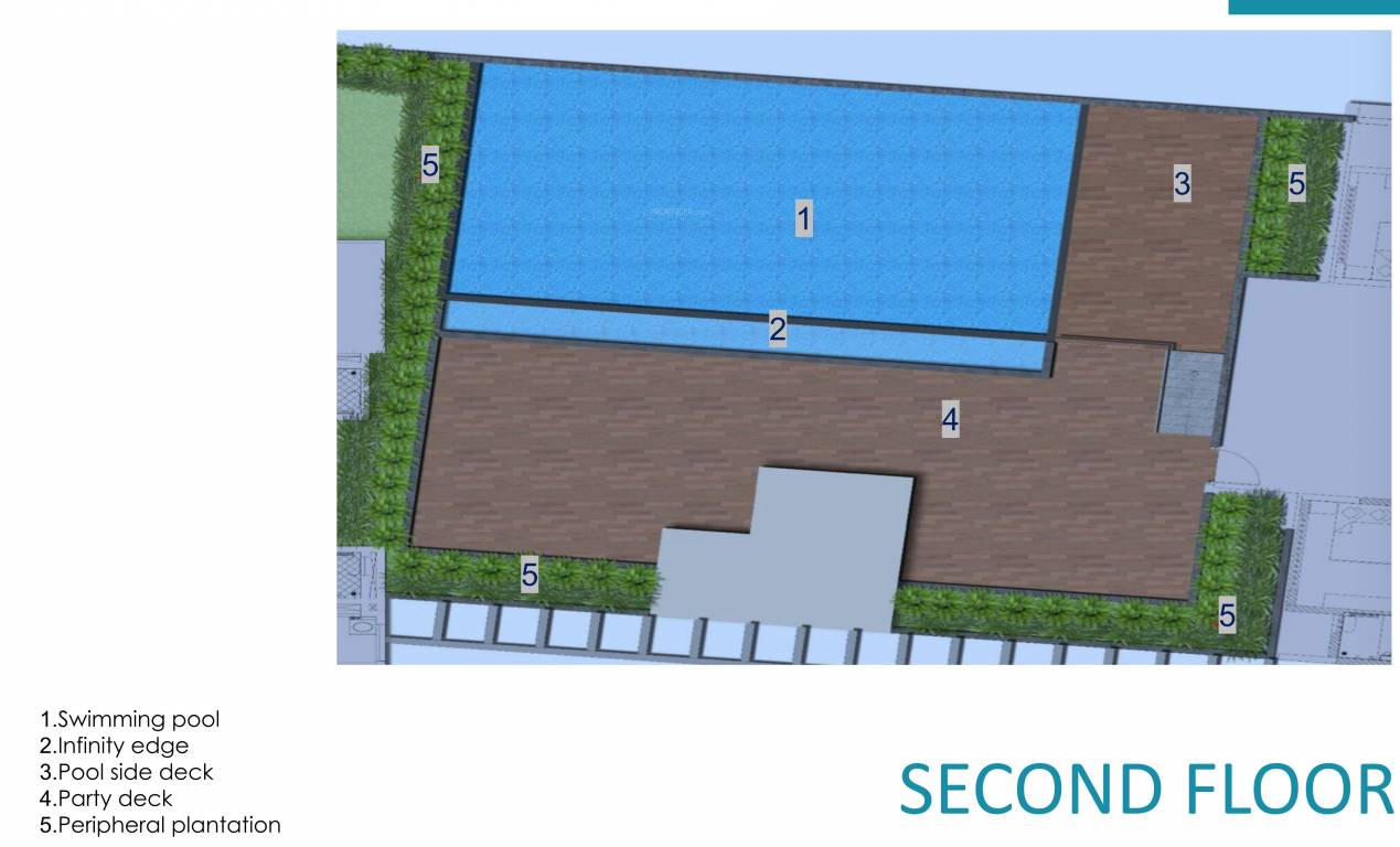  springs Block A, B And C Cluster Plan for 2nd Floor