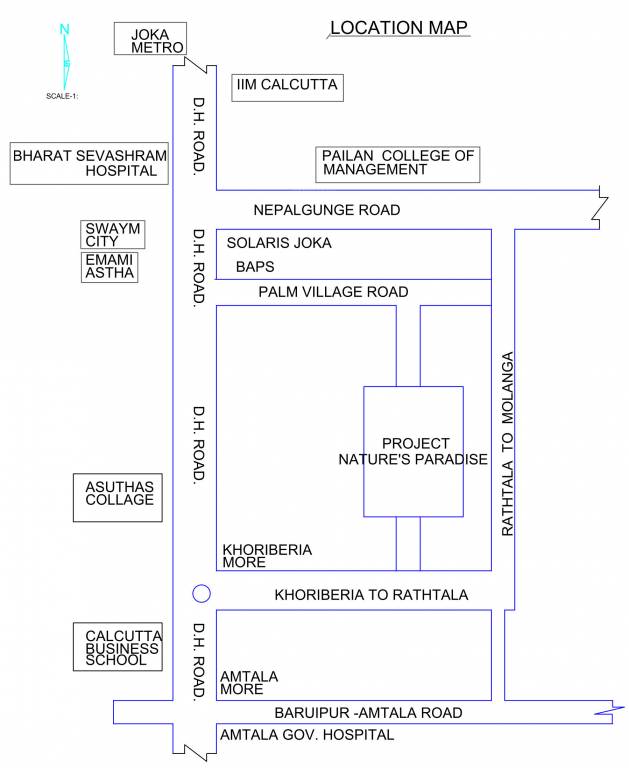  natures paradise Location Plan