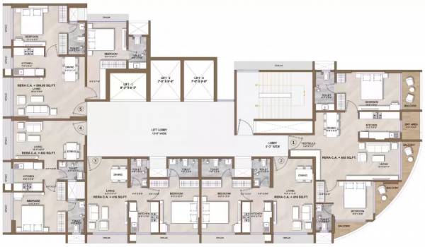  garden Garden Cluster Plan