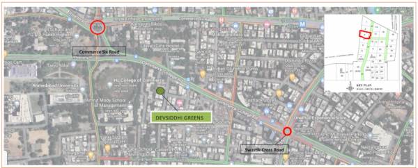  greens Location Plan