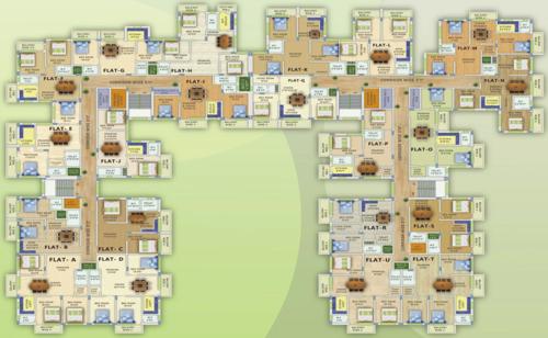  torulata-society Torulata Society Cluster Plan from 1st to 9th Floor