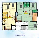 Priya Cluster Plan for 3rd Floor  priya Priya Cluster Plan for 3rd Floor