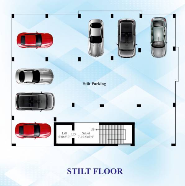  priya Priya Stilt Cluster Plan
