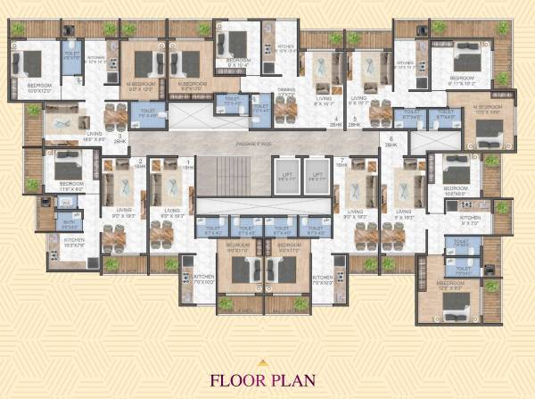  kutir Kutir Cluster Plan