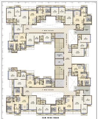  amrut-palace Amrut Palace Cluster Plan