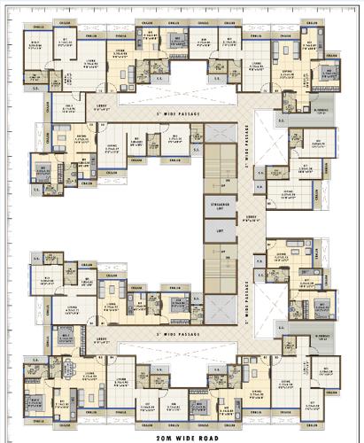  amrut-palace Amrut Palace Cluster Plan