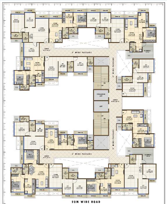  amrut palace Amrut Palace Cluster Plan