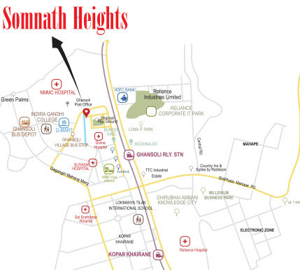  somnath-heights Location Plan