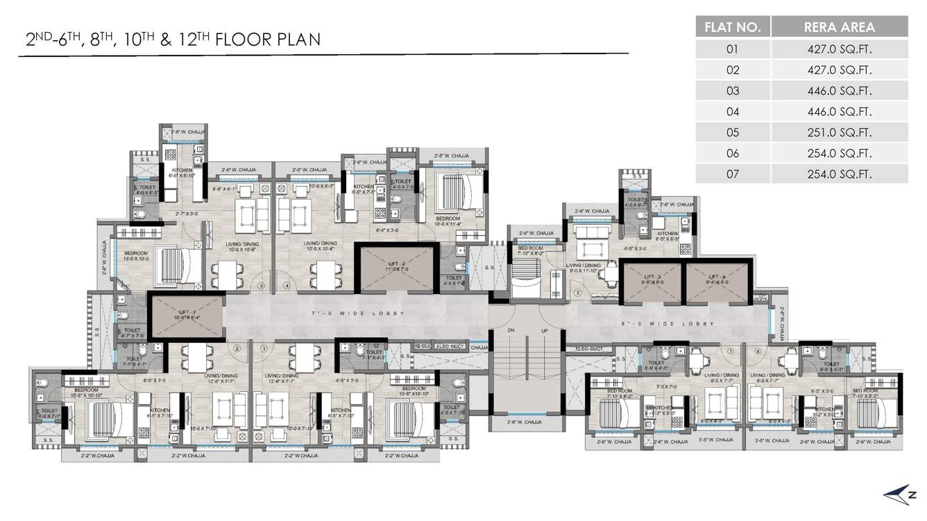  prabhat residency Prabhat Residency Cluster Plan