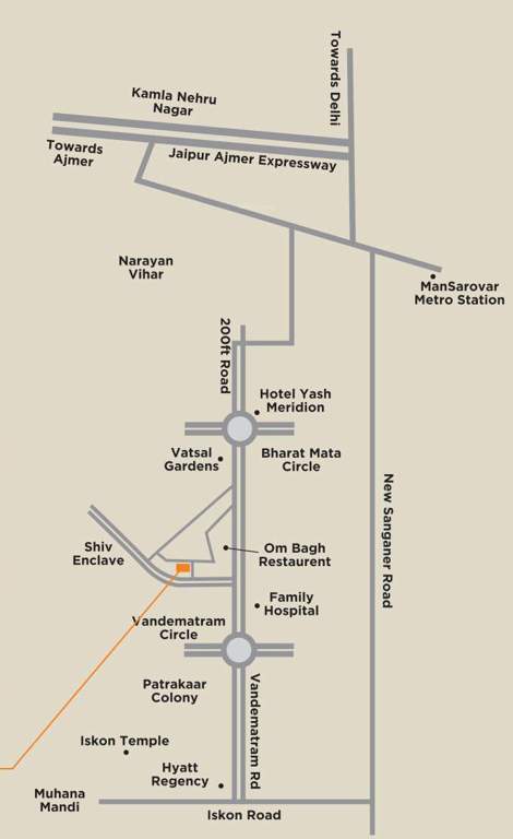  galaxy royale Location Plan