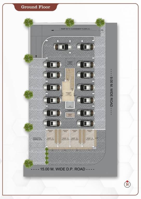  virat plaza Virat Plaza Cluster Plan