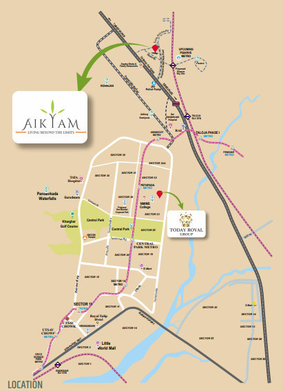  aikyam Location Plan