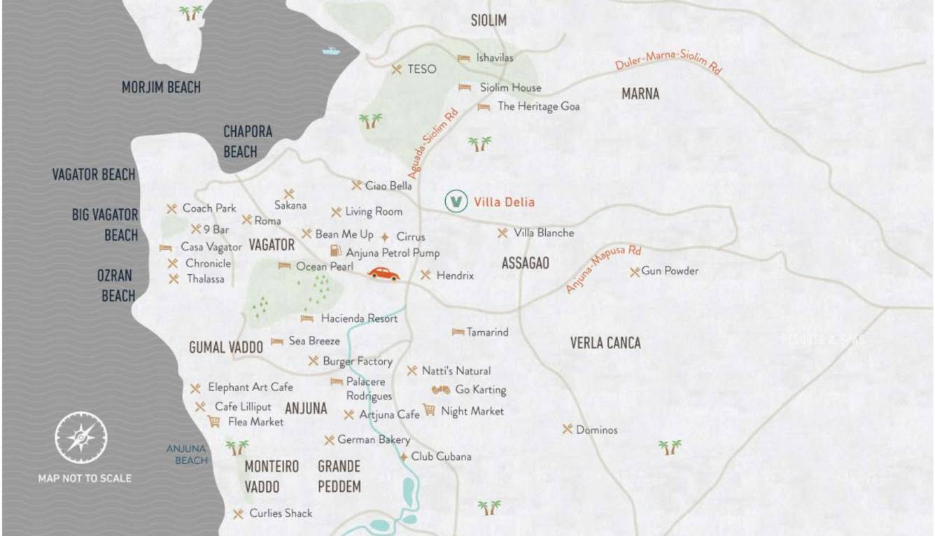  la delia Location Plan
