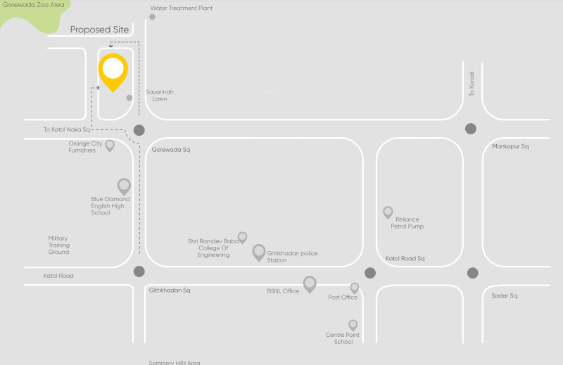 creative homes sunshine Location Plan