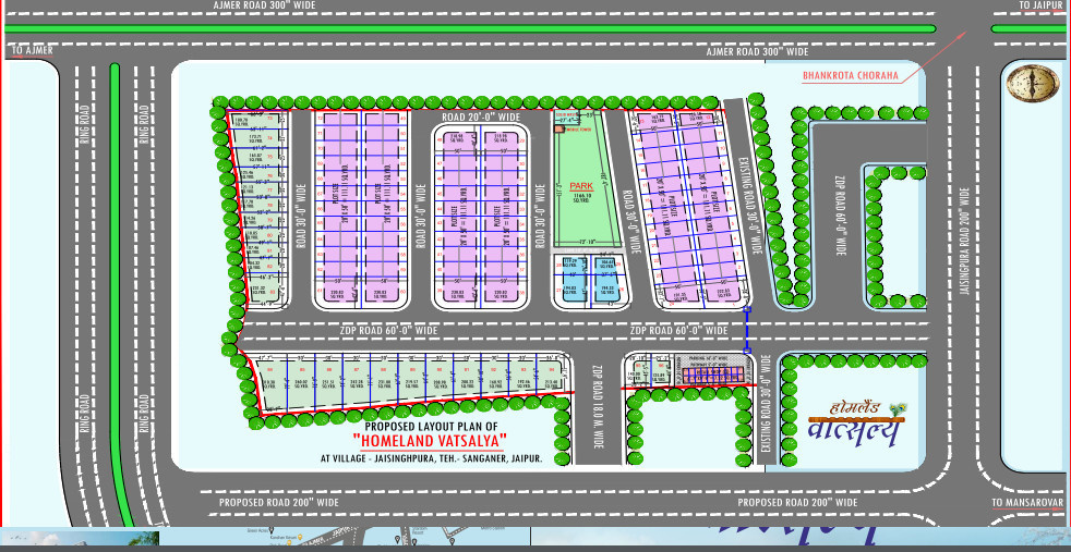  shree krishna homeland vatsalya Master Plan