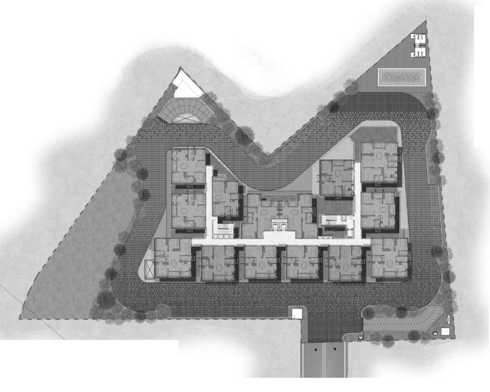  green waters Green Waters Cluster Plan For Typical Floor