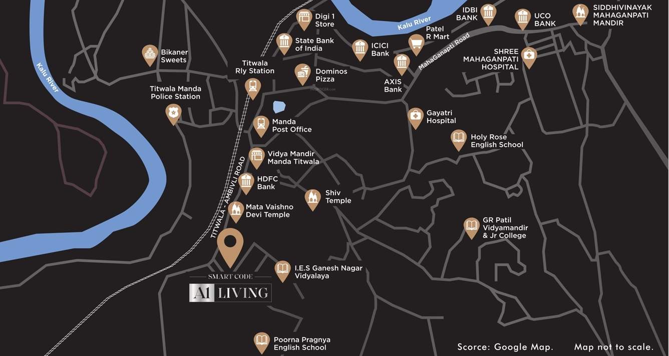  subhash residency wing c and d Location Plan