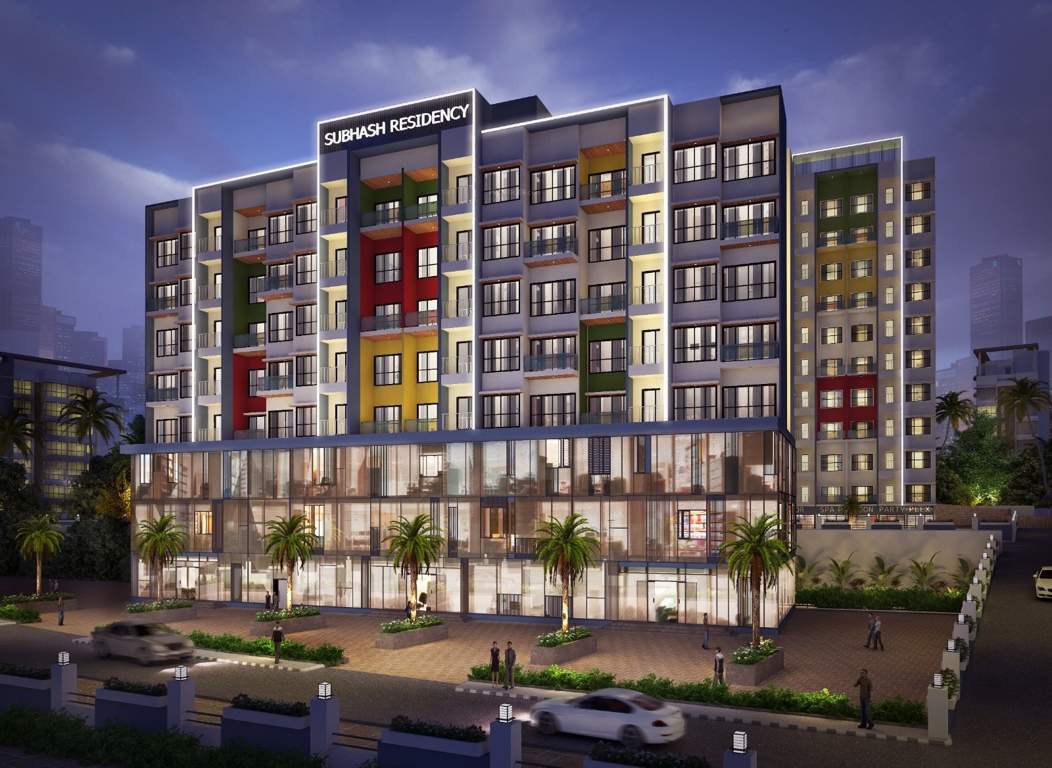  subhash residency wing c and d Elevation