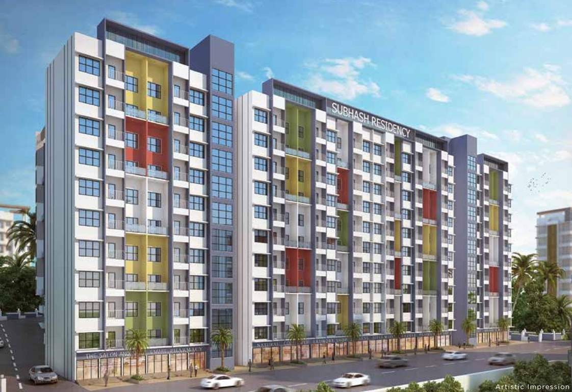  subhash residency wing c and d Elevation