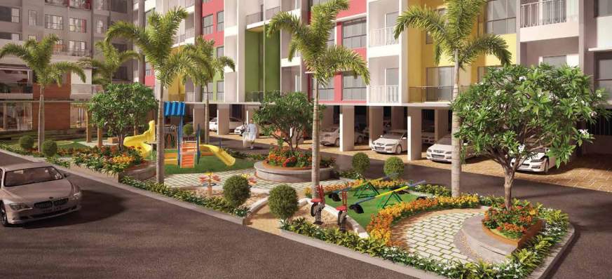  subhash residency wing c and d Landscape Garden and Tree Planting