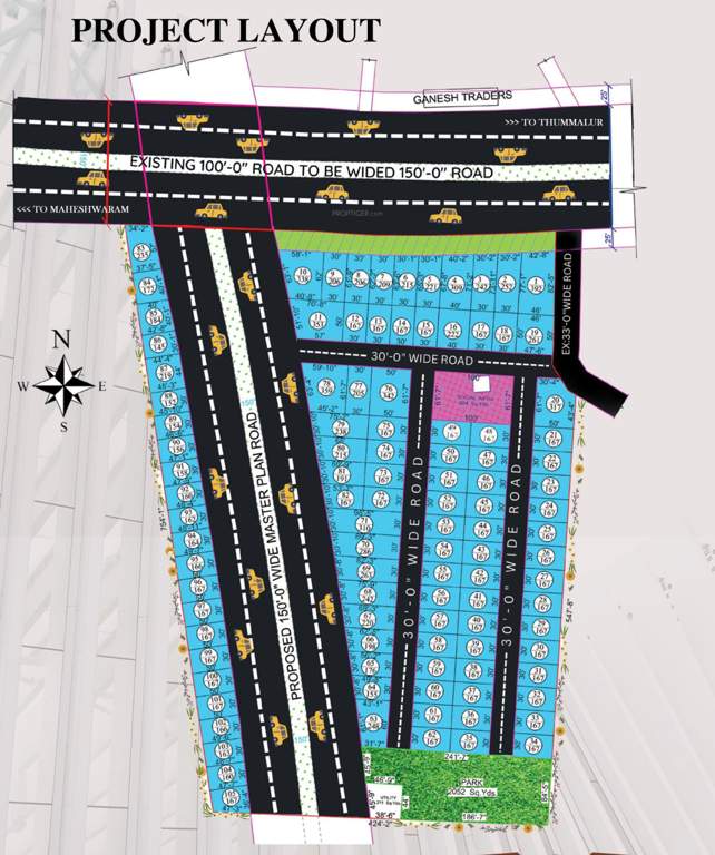  golden oaks Layout Plan