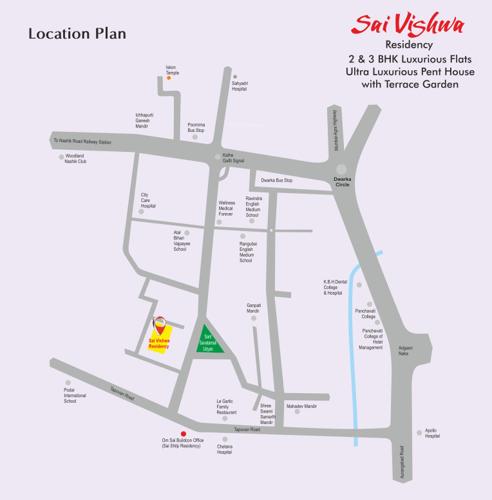  vishwa-residency Location Plan