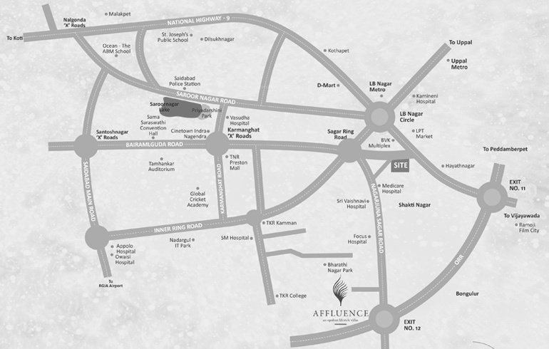 pranava 101 Location Plan