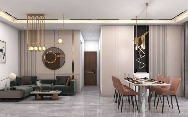  24-karat Living Area