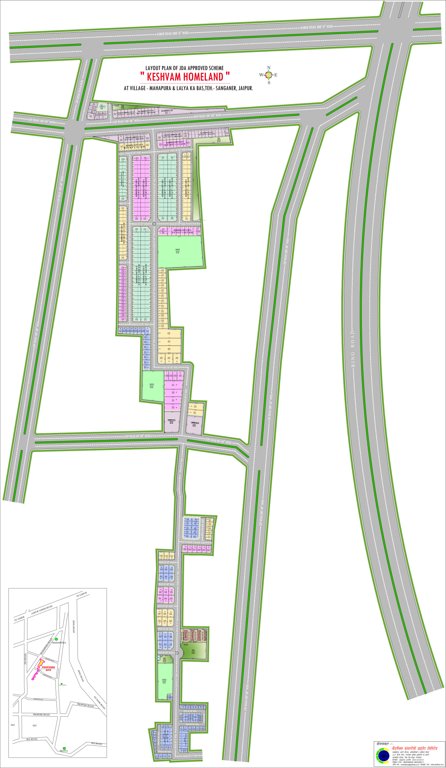  keshvam homeland Layout Plan