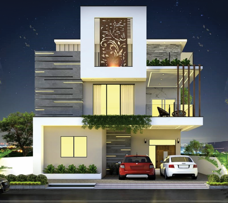  praveens hillside Elevation