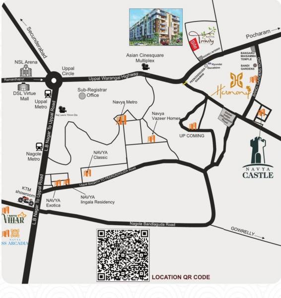  navya-trinity Location Plan