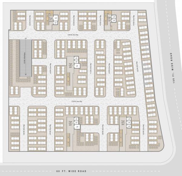  orbit Block A, B & C Cluster Plan For 2nd Basement