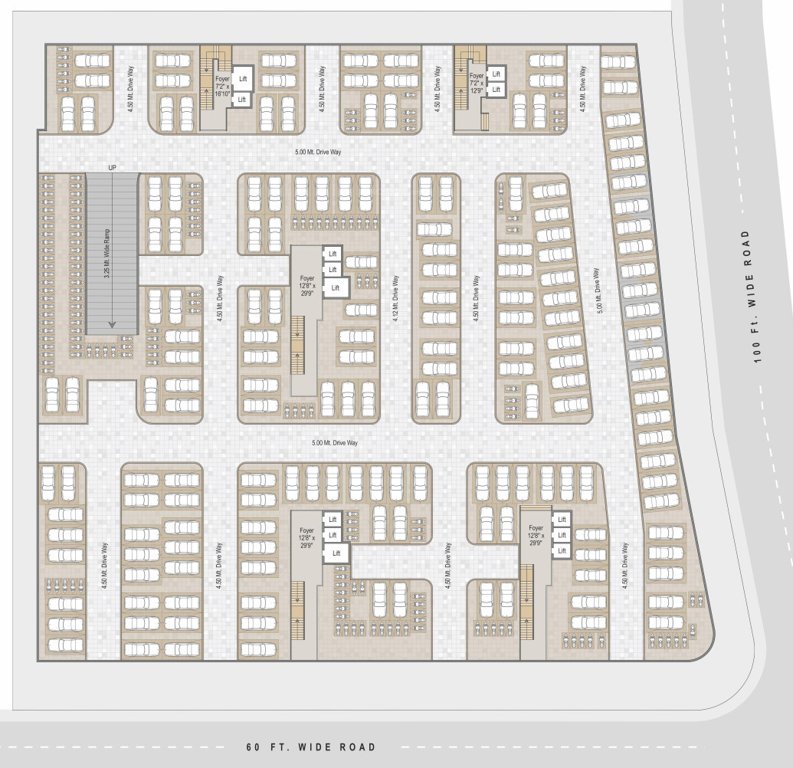  orbit Block A, B & C Cluster Plan For 2nd Basement