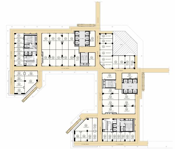  eon-block-a-and-block-e Block A Cluster Plan for 1st Floor