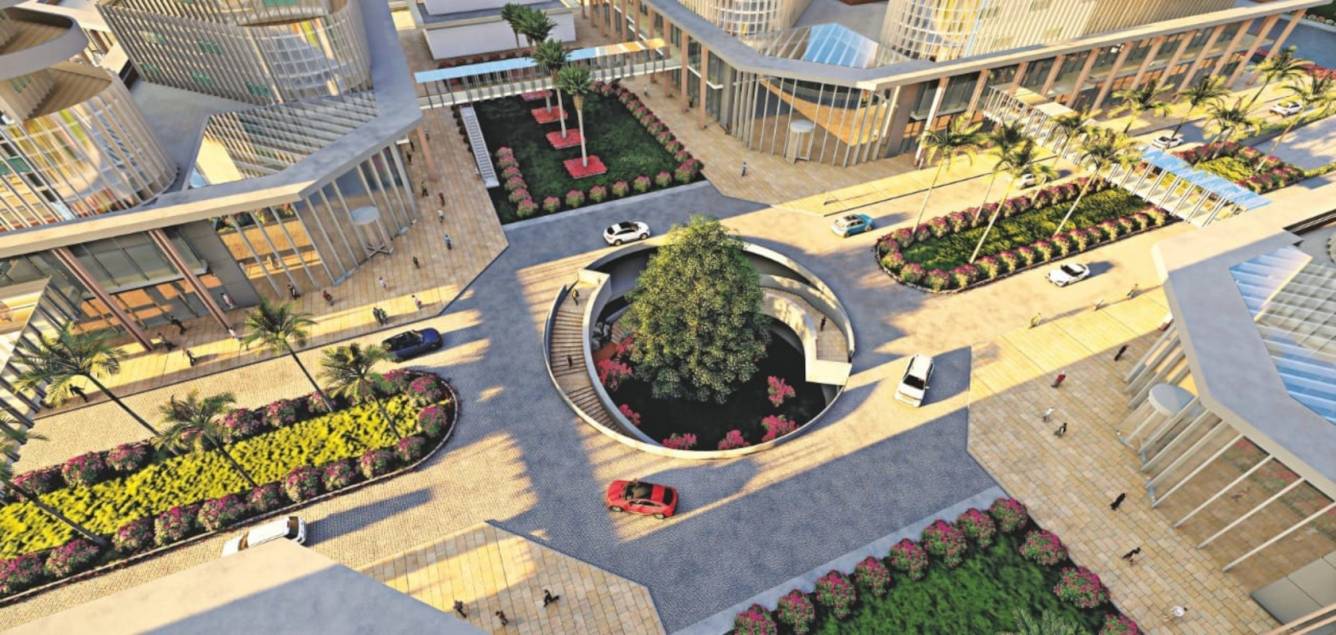  eon block a and block e Internal Roads