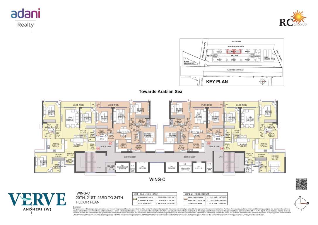 linkbay residences phase 1 Wing C Cluster Plan