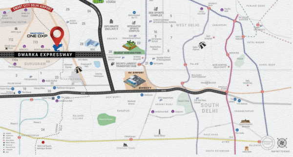 Location Plan smartworld-one-dxp Location Plan
