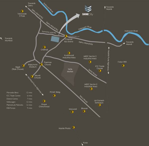  shine-city-phase-iv Location Plan