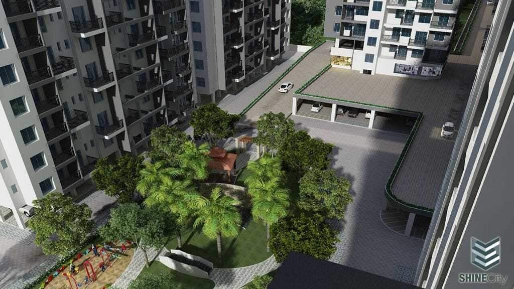  shine city phase iv Landscape Garden and Tree Planting