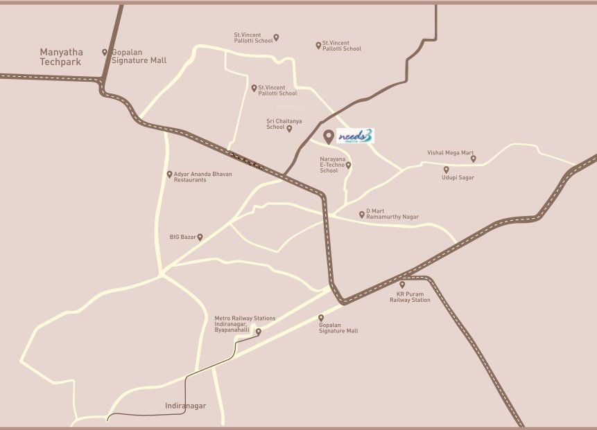  needs 3 project 168 Location Plan