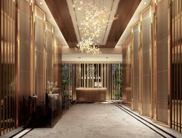  atmiya centria Entrance Lobby