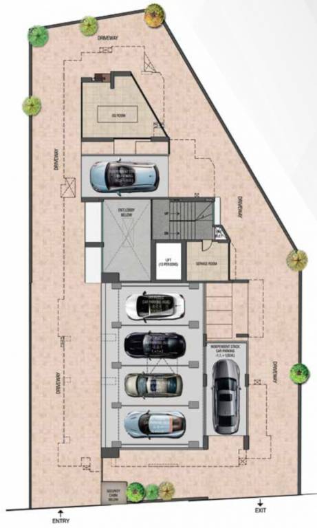  shivatman Shivatman Cluster Plan For Ground Floor