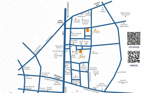  vatika-121 Location Plan