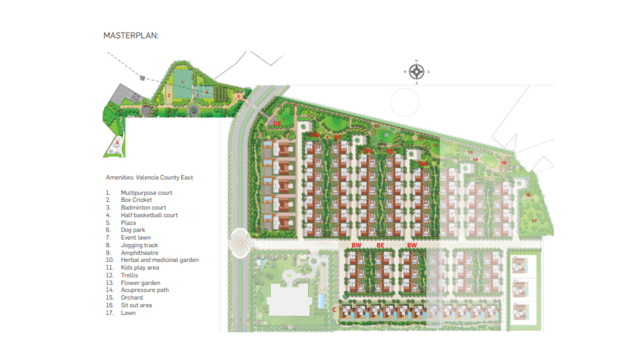  valencia county east Layout Plan