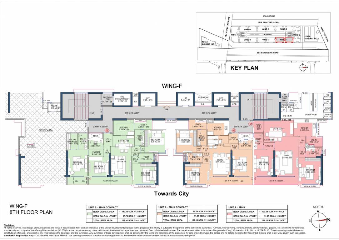  codename westbay Wing F 8 Cluster Plan